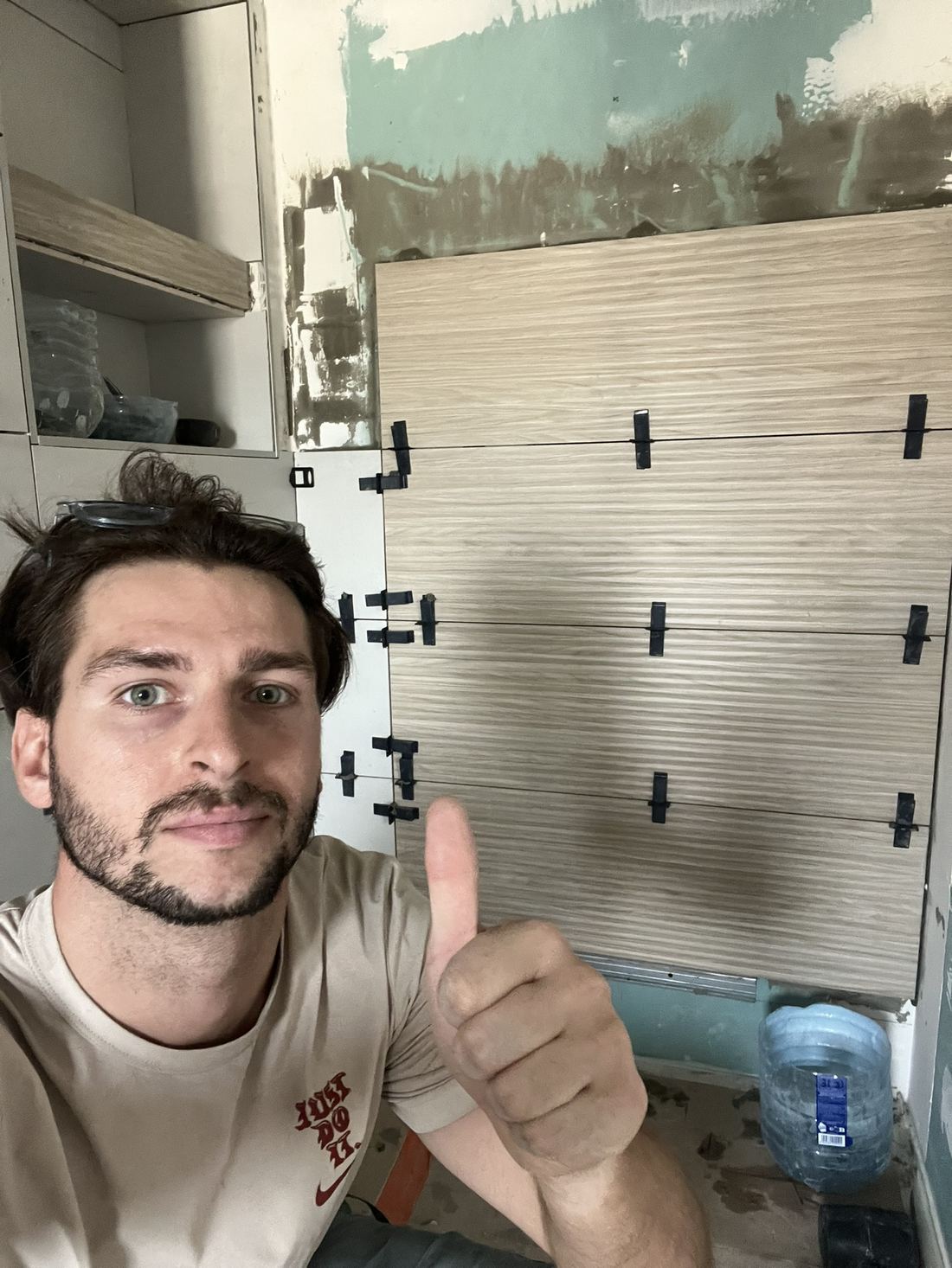 Pendant : sur le chantier, jusqu'aux finitions